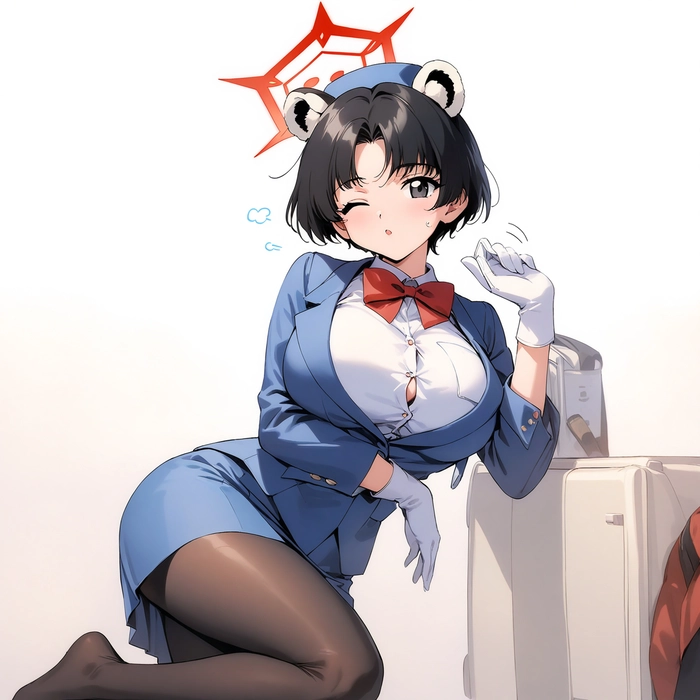Hình Tsubaki Kasuga Blue Archive cực bắt mắt