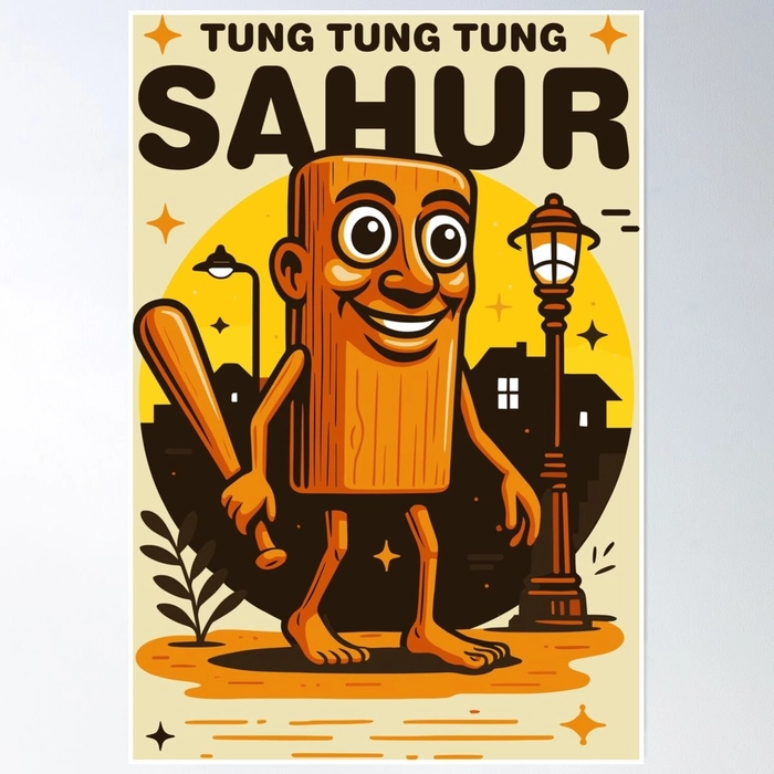 Hình Tung Tung Tung Sahur meme dễ thương