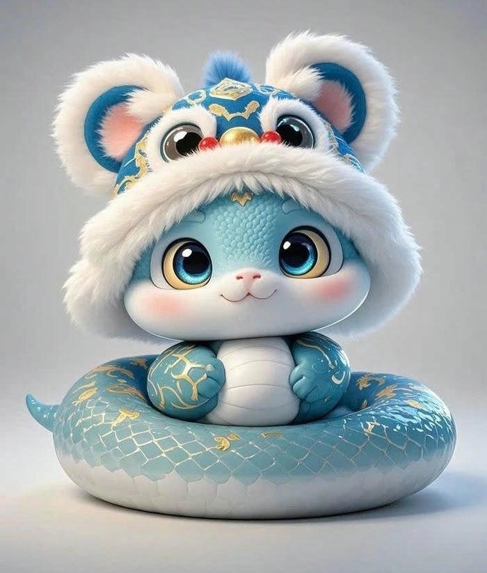 Hình ảnh 12 con giáp cute sáng tạo