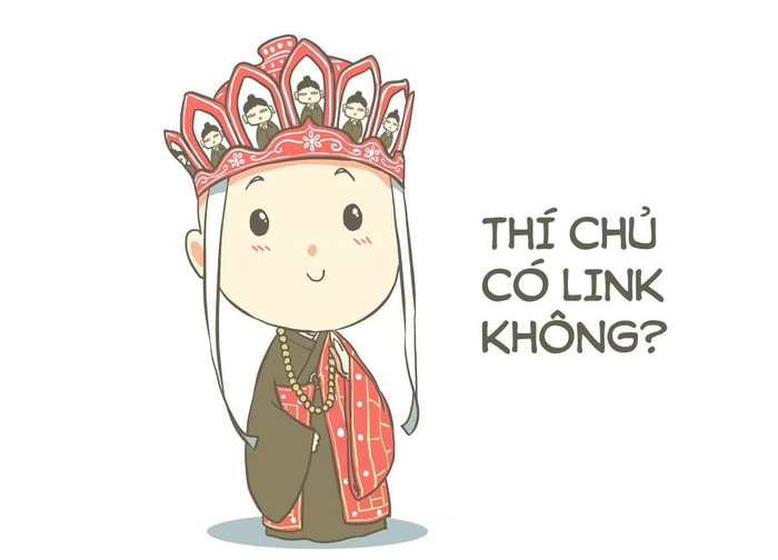 Hình ảnh Đường Tăng chibi đáng yêu