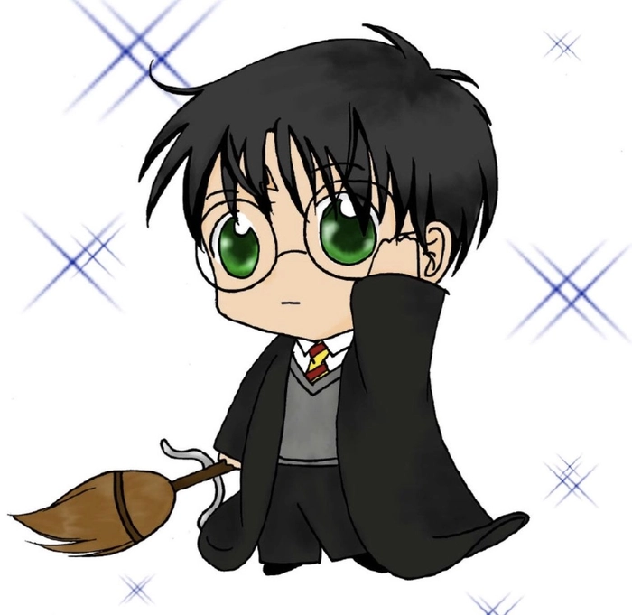 Hình ảnh Harry Potter chibi cute