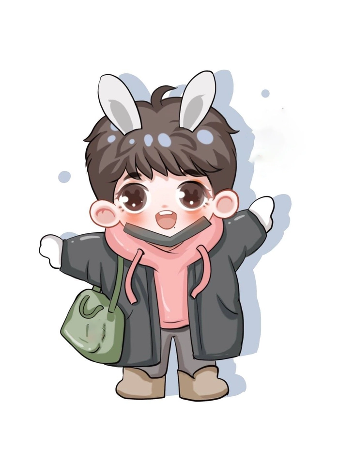 Hình ảnh Harry Potter chibi lung linh