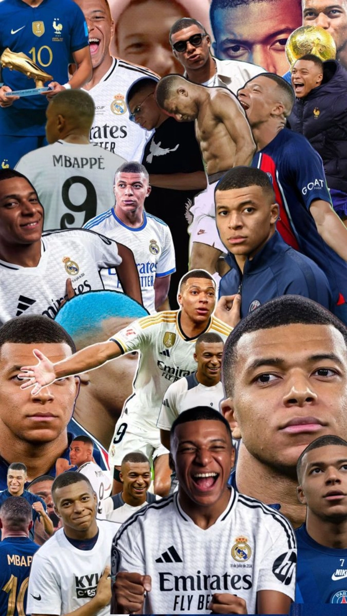 Hình ảnh Mbappé đẹp rạng ngời