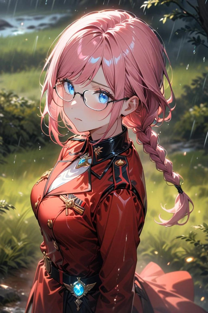 Hình ảnh anime nữ tóc hồng nổi bật