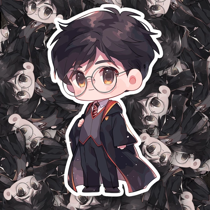 Hình ảnh chibi Harry Potter siêu dễ thương