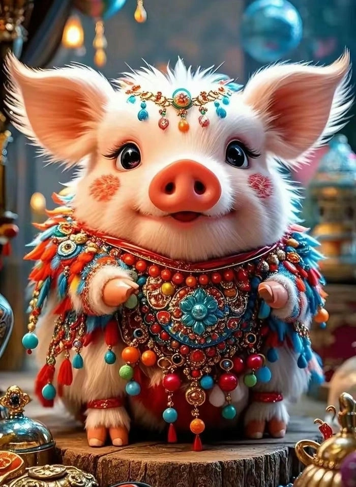 Hình ảnh cute của 12 con giáp độc lạ