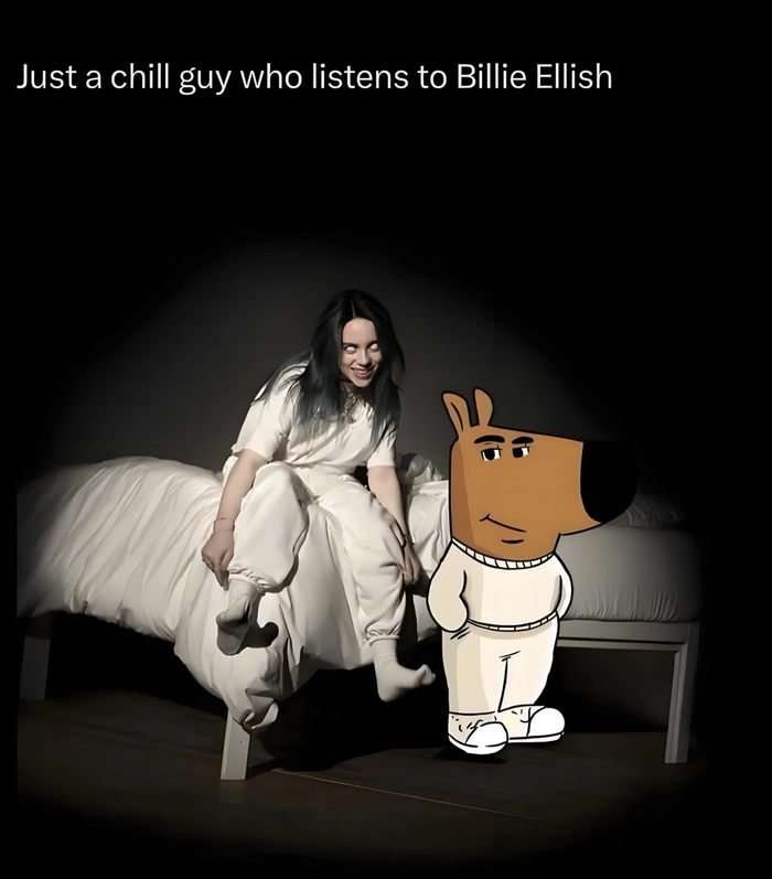 Hình ảnh meme Chill Guy chế hài độc đáo