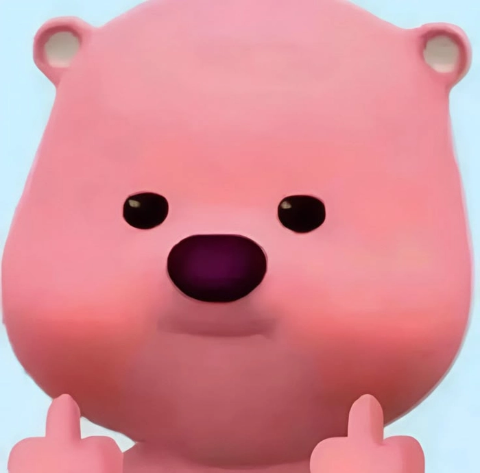 Hình ảnh meme Loopy cười vui