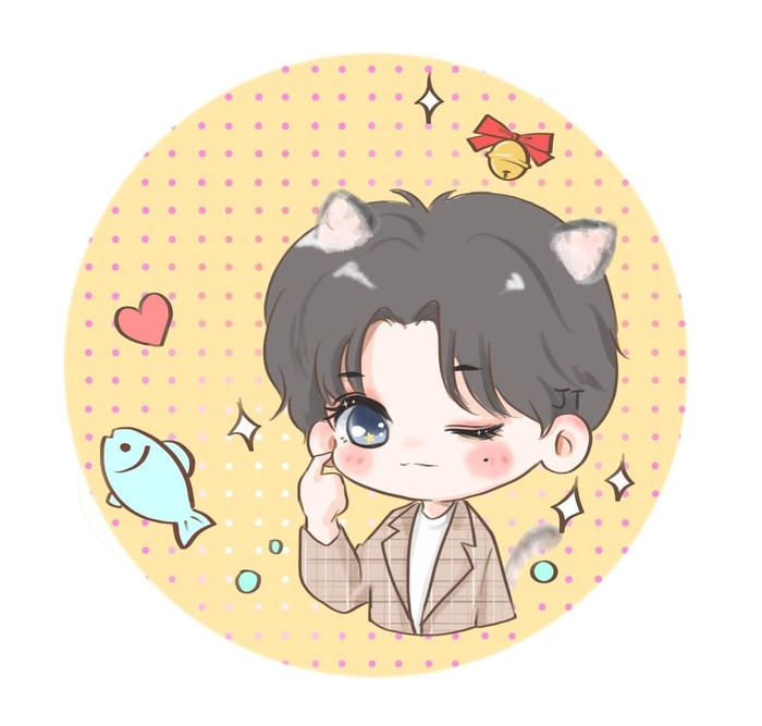 Hình chibi Thái Từ Khôn ấn tượng