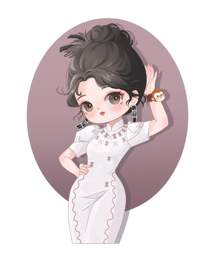 Hình chibi của Dương Tử dễ thương