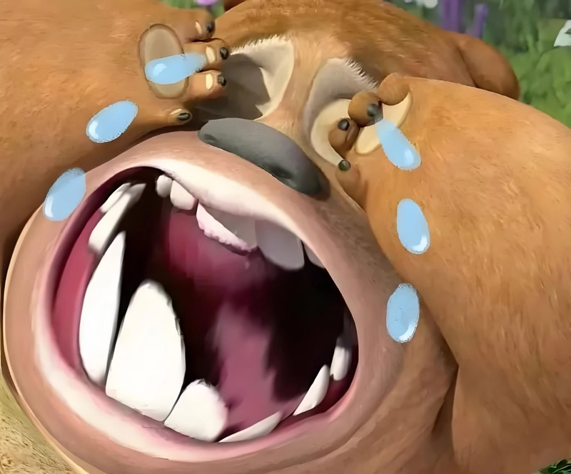 Hình gấu Boonie meme bá đạo lầy lội