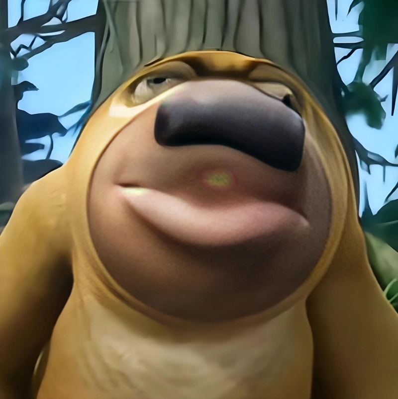 Hình gấu Boonie meme ngộ nghĩnh lầy lội