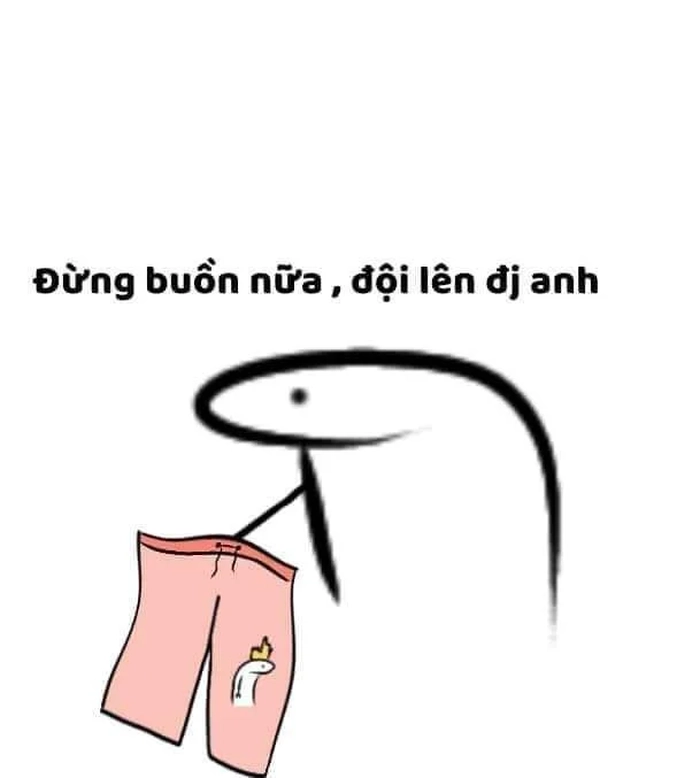 Hình meme đội quần siêu bựa
