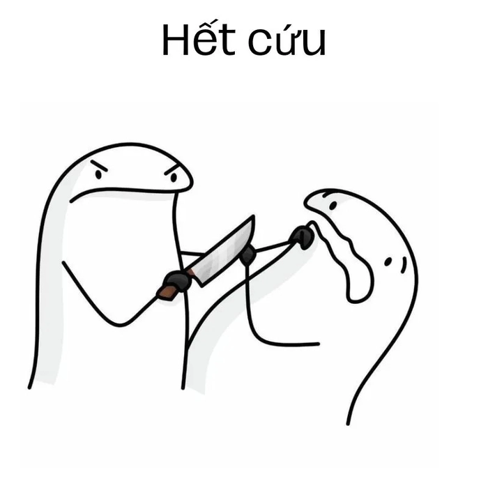 Hình meme hết cứu ngộ nghĩnh