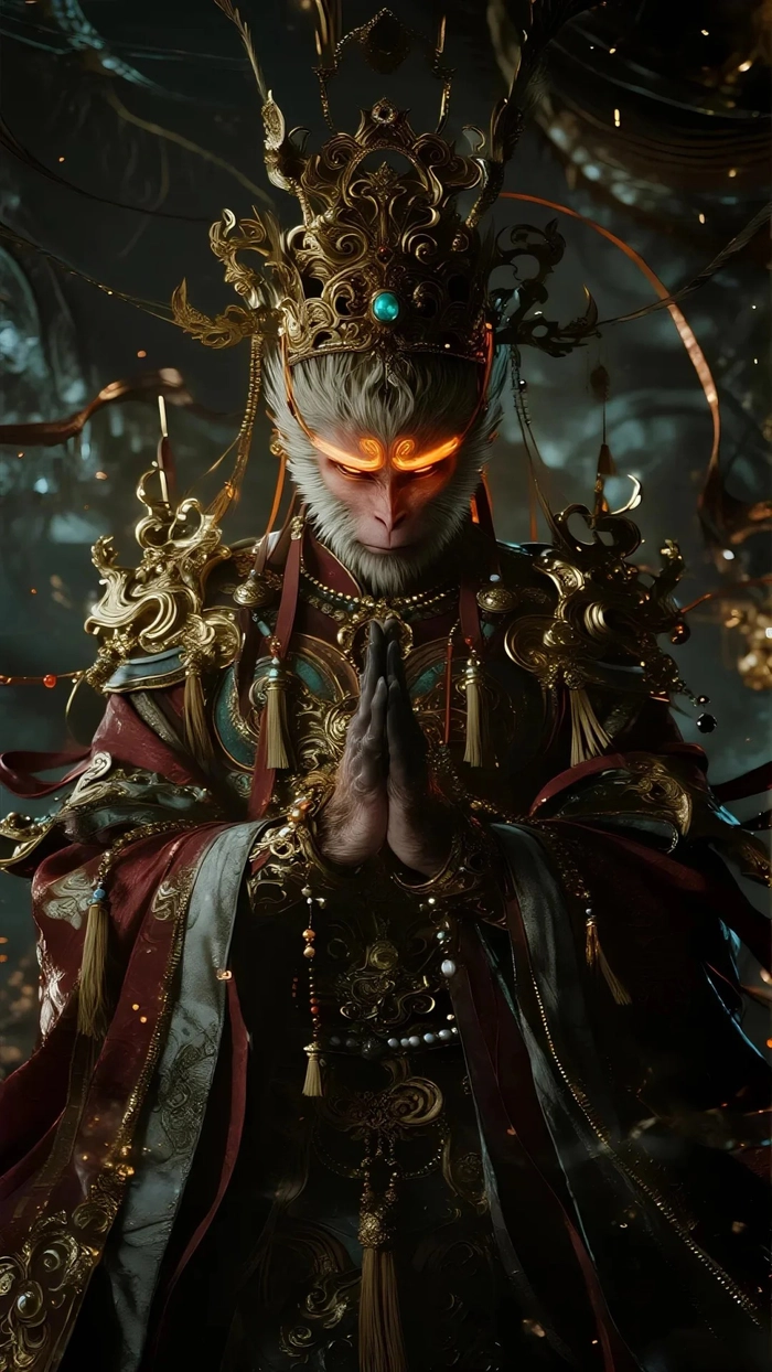 Hình nền Black Myth Wukong ngầu đầy khí phách