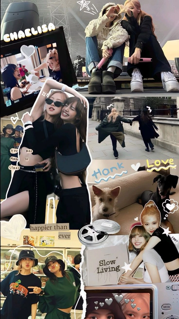 Hình nền Blackpink chibi độc lạ đáng yêu