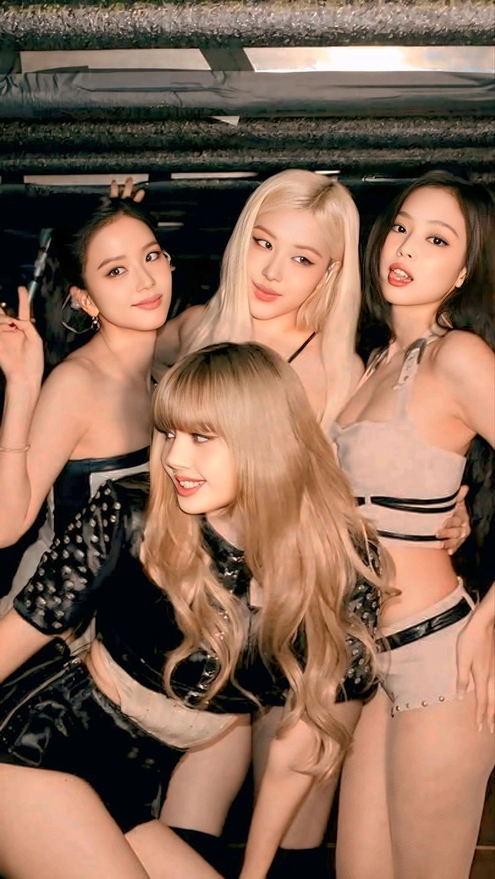 Hình nền Blackpink chibi siêu dễ thương