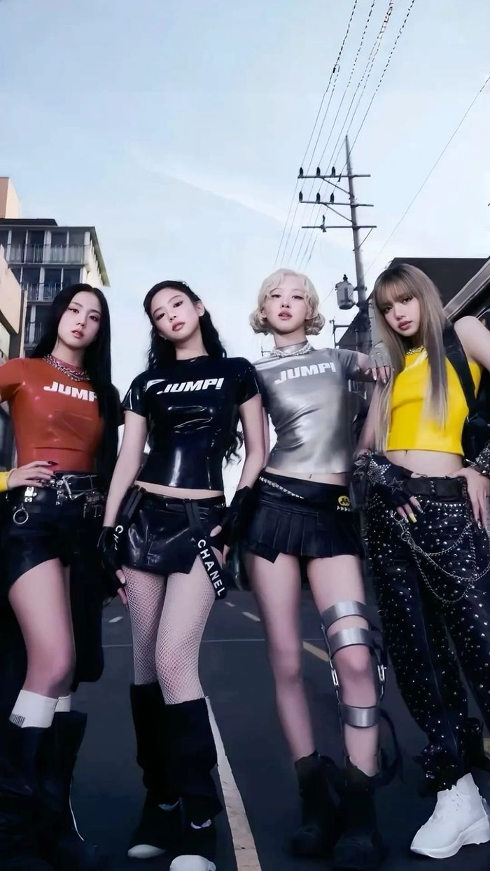 Hình nền Blackpink cute mang phong cách trẻ trung