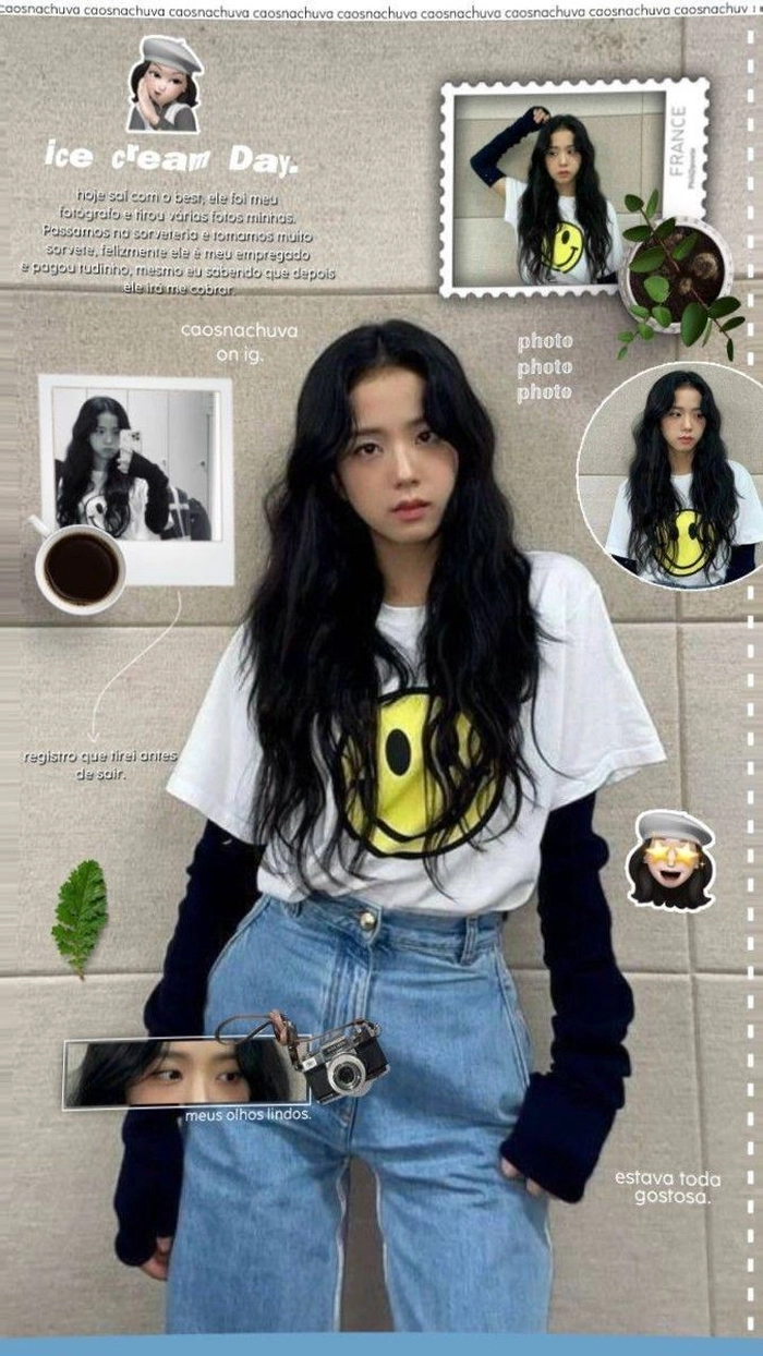 Hình nền Jisoo Blackpink cute trẻ trung