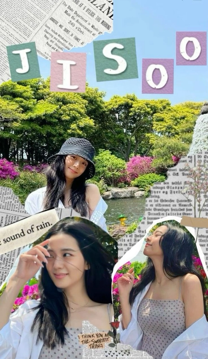 Hình nền Jisoo chibi dễ thương độc đáo
