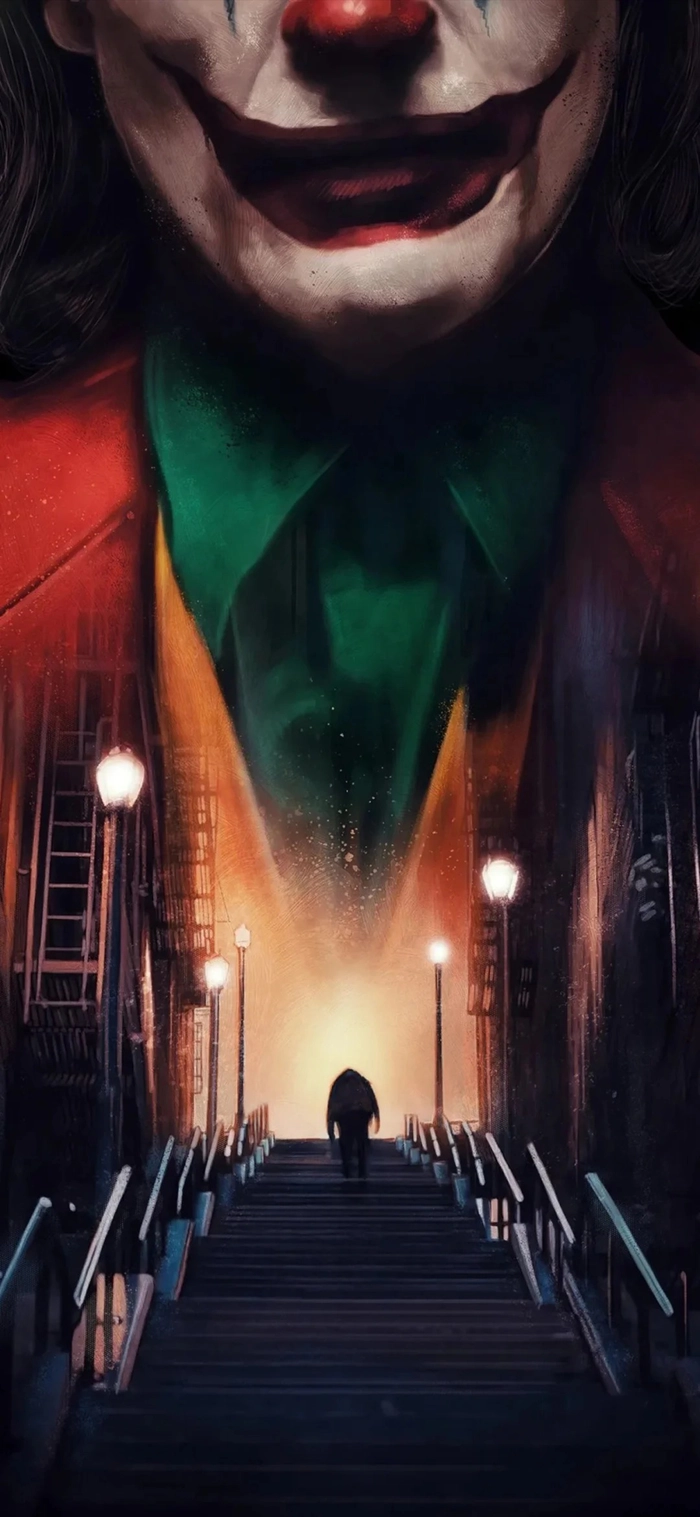Hình nền Joker cười bí ẩn