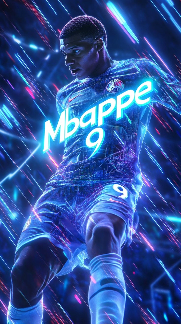 Hình nền Kylian Mbappé cực ngầu