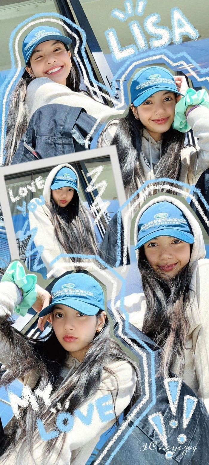 Hình nền Lisa Blackpink cute ngọt ngào