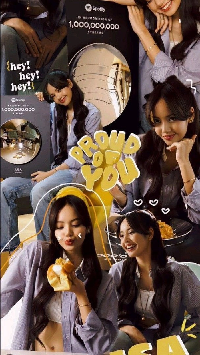 Hình nền Lisa điện thoại phong cách