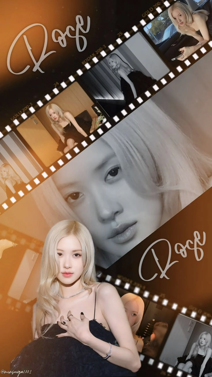 Hình nền Rosé Blackpink ngầu cuốn hút