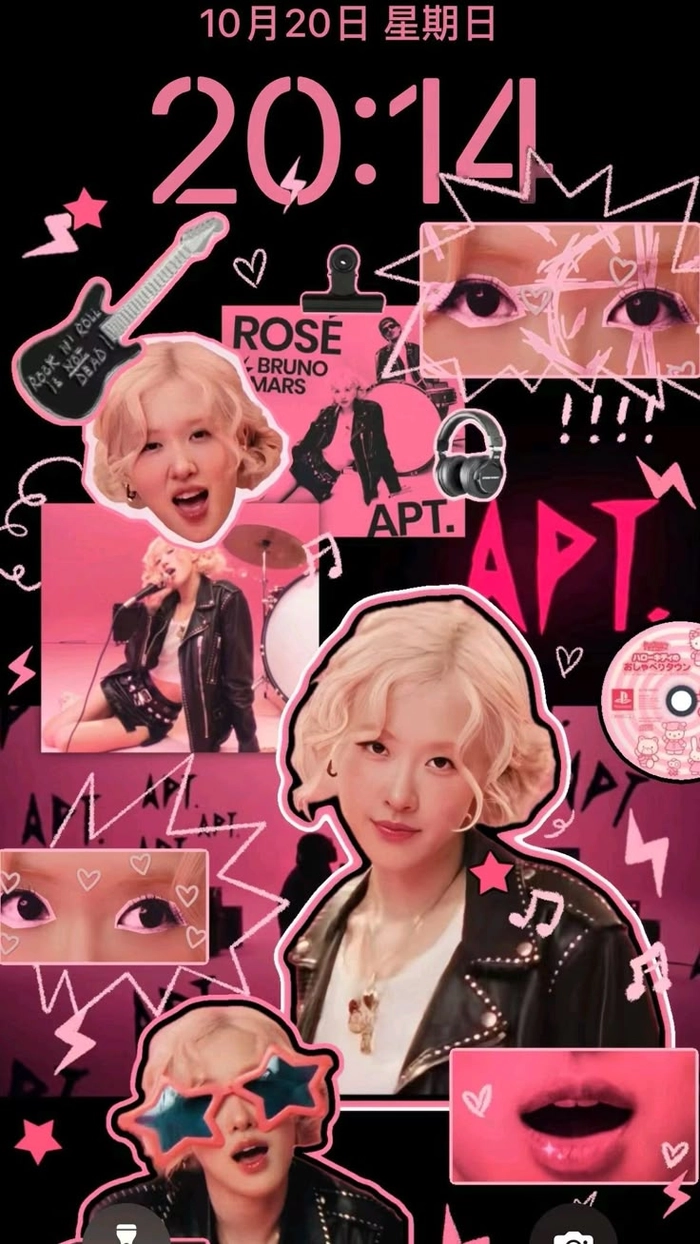 Hình nền Rosé ngầu chất lừ