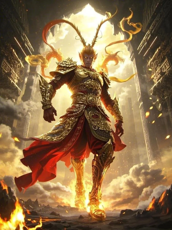 Hình nền Tôn Ngộ Không ngầu cực cháy