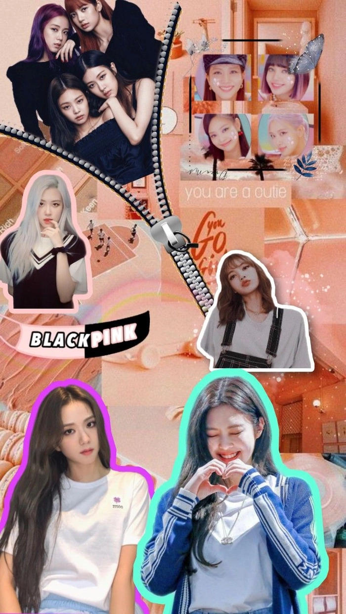 Hình nền đen hồng Blackpink huyền bí