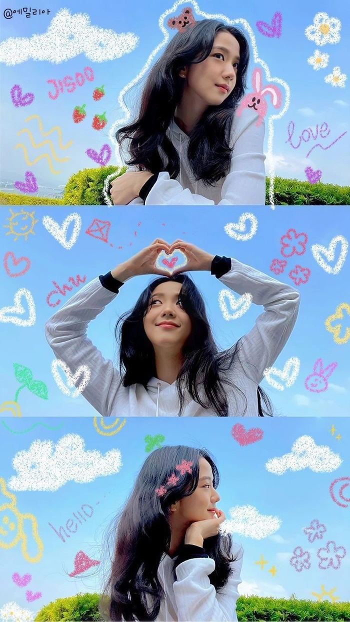 Hình nền điện thoại Jisoo đáng yêu
