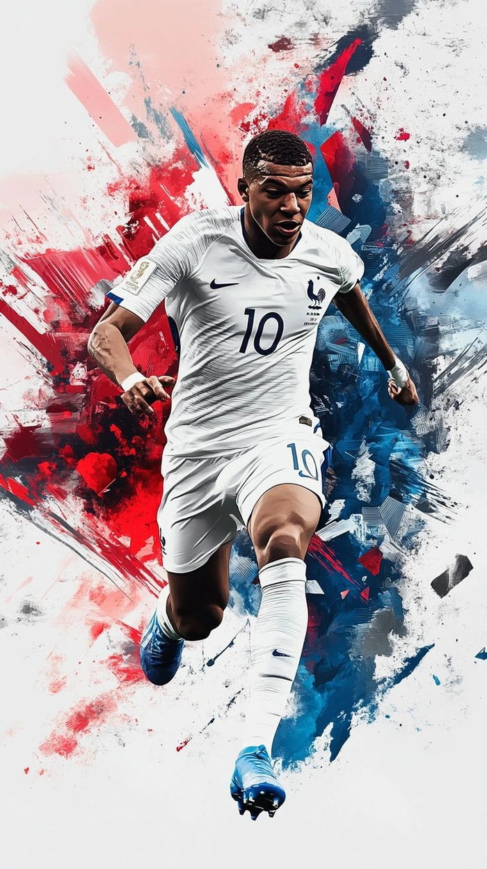 Hình nền điện thoại Mbappé nổi bật