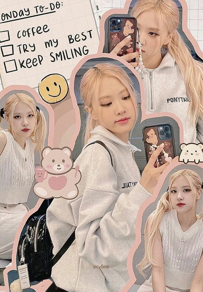 Hình nền máy tính Rosé Blackpink full HD