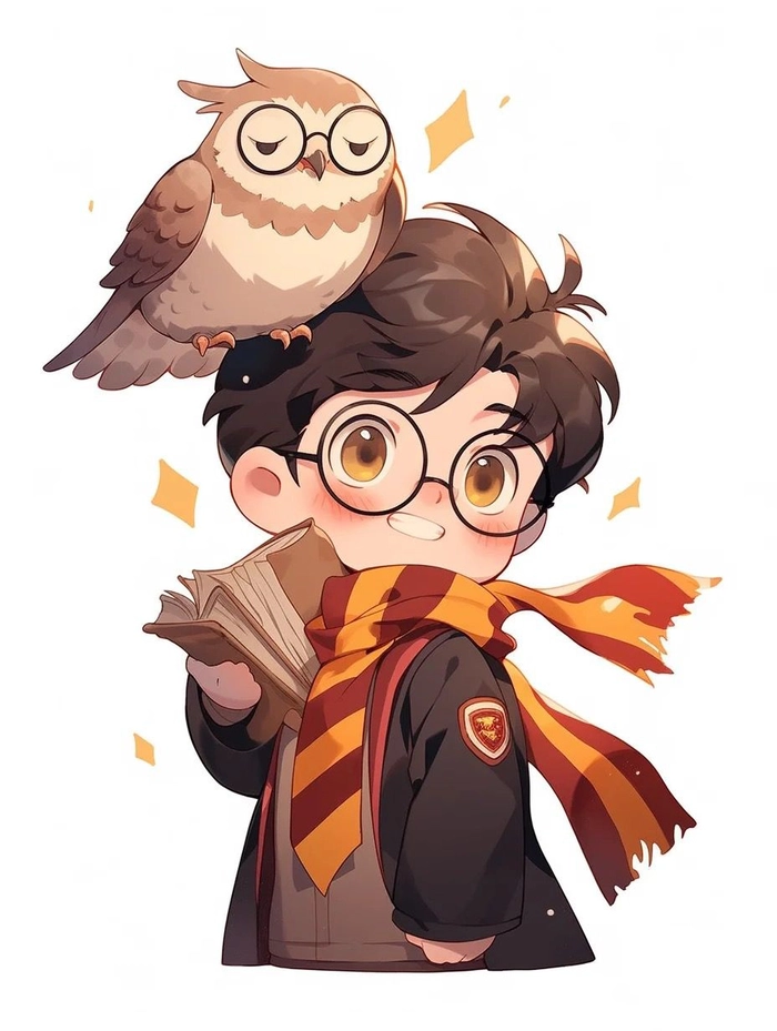 Kho ảnh Harry Potter chibi đáng yêu