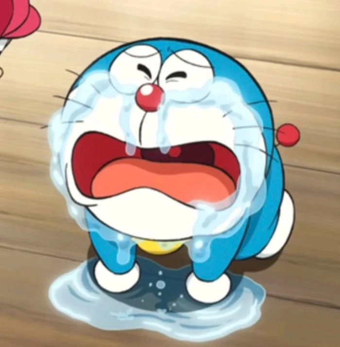 Meme Doraemon mặt hài vui nhộn