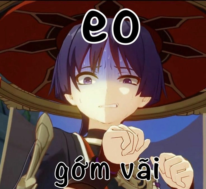 Meme Genshin Impact cute đáng yêu