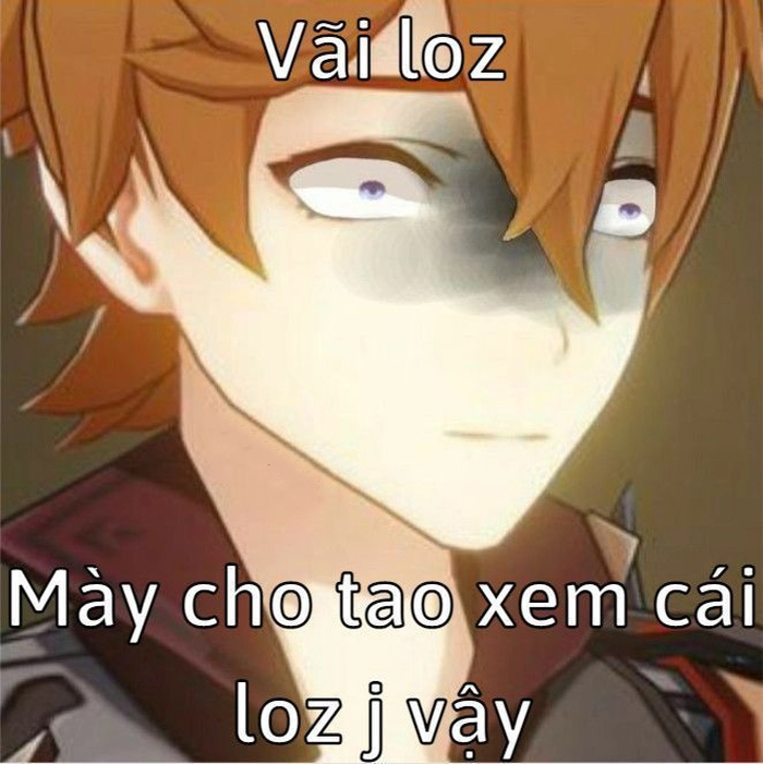 Meme Genshin Impact dễ thương ngộ nghĩnh