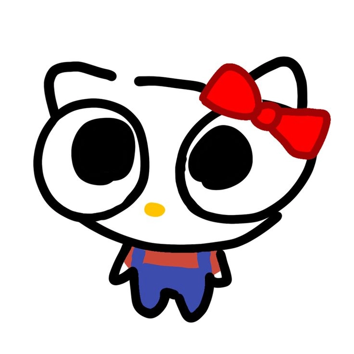 Meme Hello Kitty cute ngộ nghĩnh