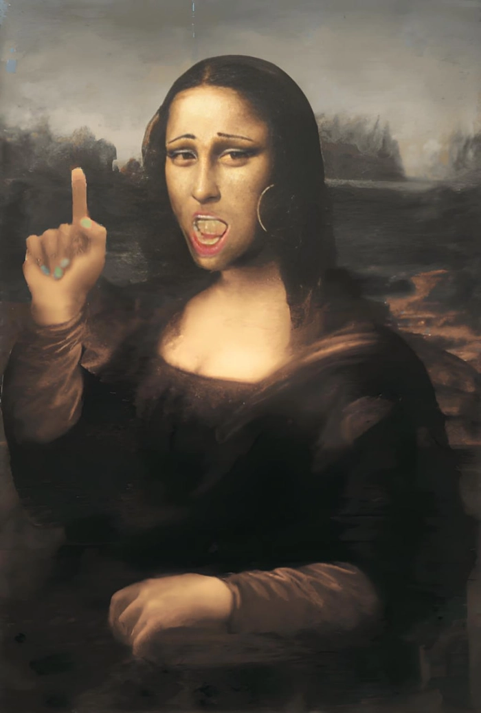Meme Mona Lisa troll vui nhộn
