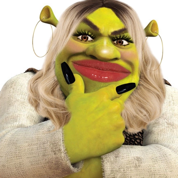 Meme Shrek chế bá đạo