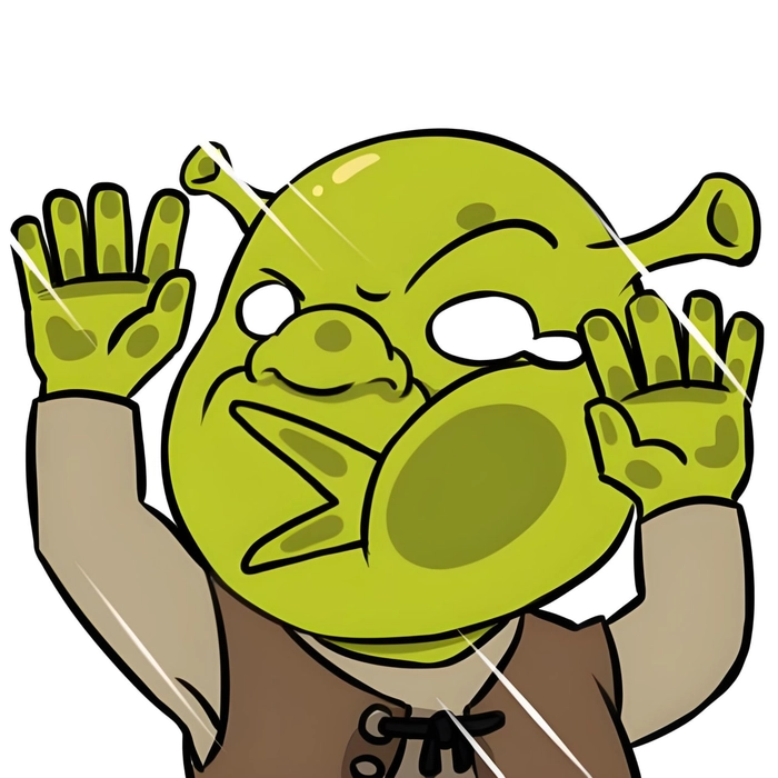 Meme Shrek dễ dùng khi bình luận