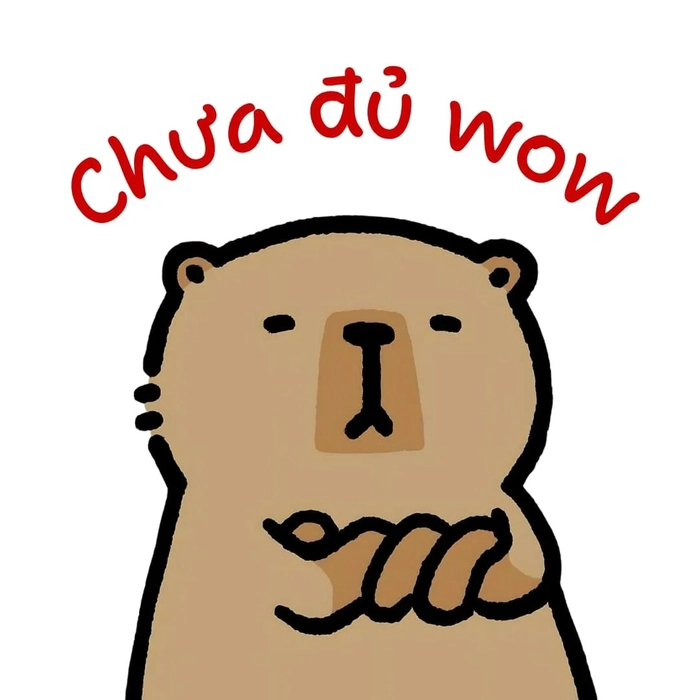 Meme capybara anime cực chất
