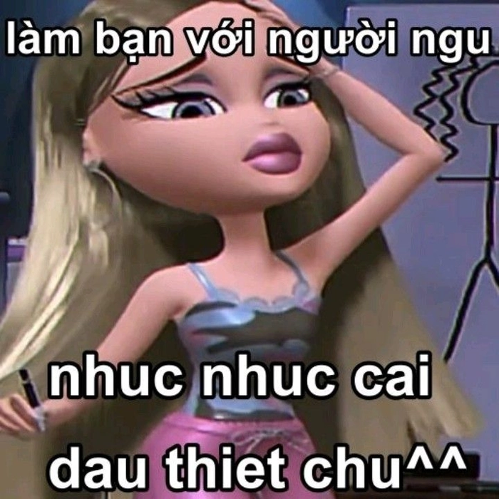 Meme chửi ngu hài hước