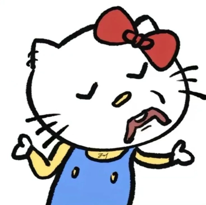 Meme đội quần Hello Kitty siêu hài
