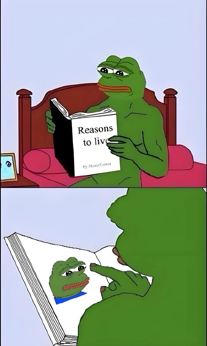 Meme ếch Pepe hài hước