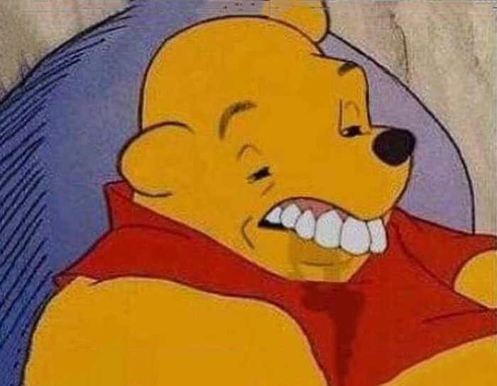 Meme gấu Pooh cực hài bá đạo
