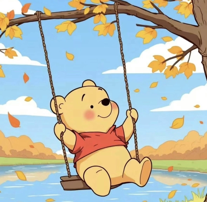 Meme gấu Pooh hài hước lầy lội