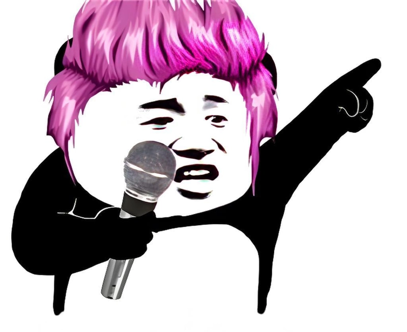 Meme gấu trúc slay cười không nhặt được mồm